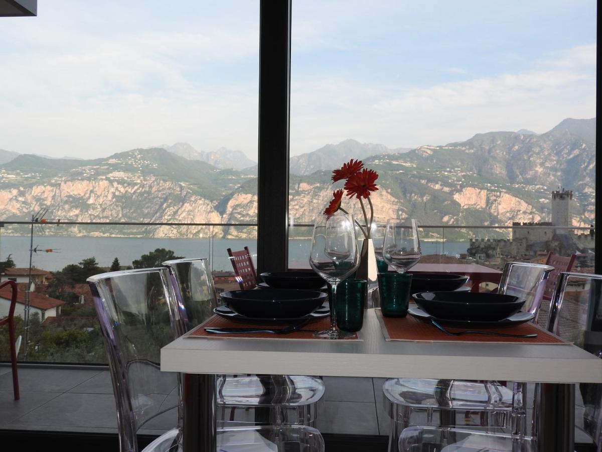 Apartament Blue Sky Garda - Sunset Malcesine Zewnętrze zdjęcie