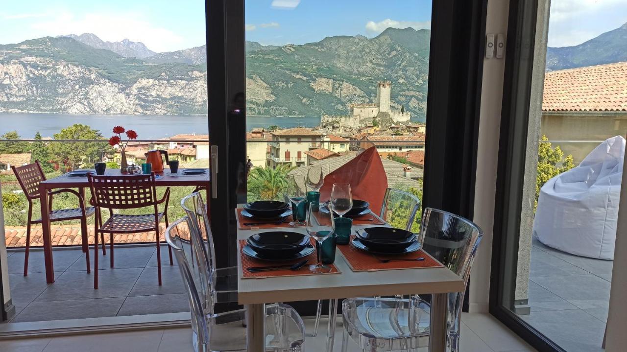 Apartament Blue Sky Garda - Sunset Malcesine Zewnętrze zdjęcie