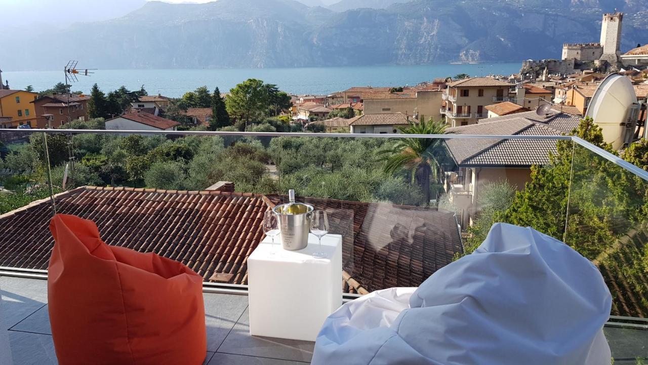 Apartament Blue Sky Garda - Sunset Malcesine Zewnętrze zdjęcie
