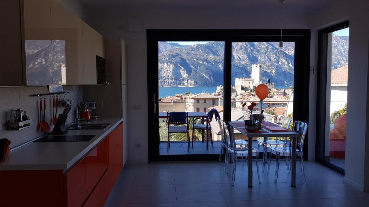 Apartament Blue Sky Garda - Sunset Malcesine Zewnętrze zdjęcie